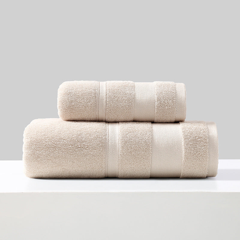 Large 100% Cotton Bath Towel Set - Premium Absorbent