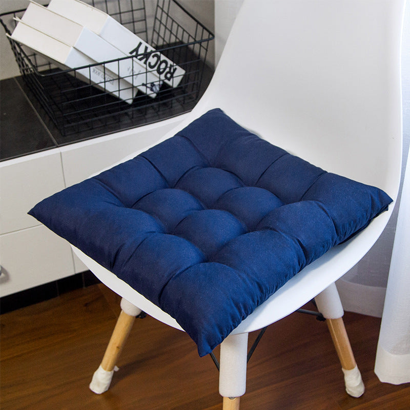 Solid Color Padded Cushion Chair Cushion Office Chair Cushion