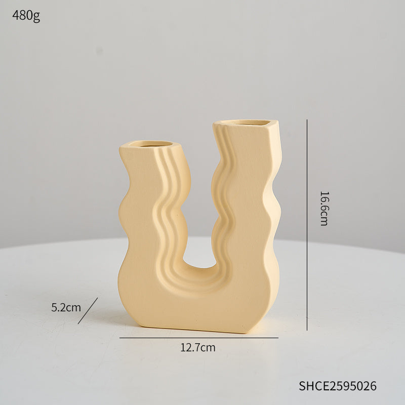 Premium Ins Vase Decoration - Modern Simple Home Centerpiece