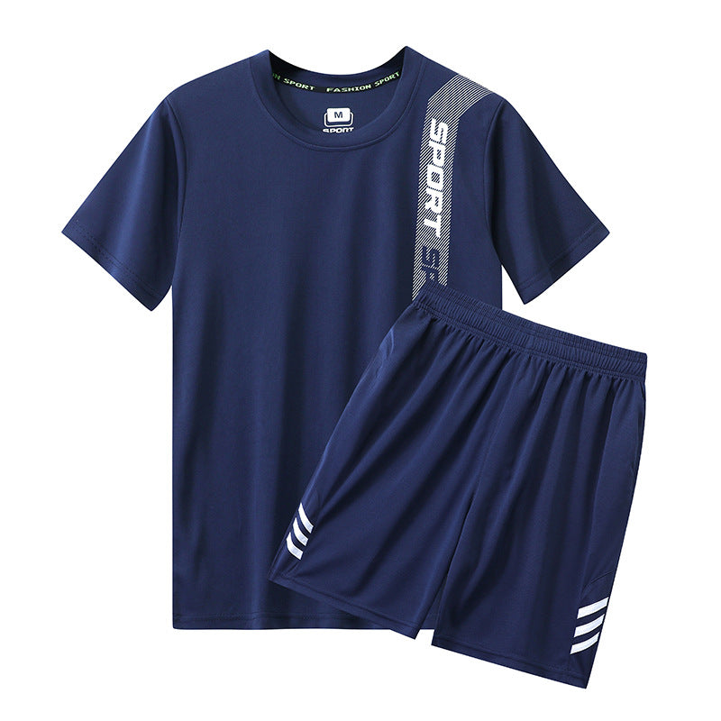 Unisex Fitness Short-Sleeved Top - Athletic Performance Wear