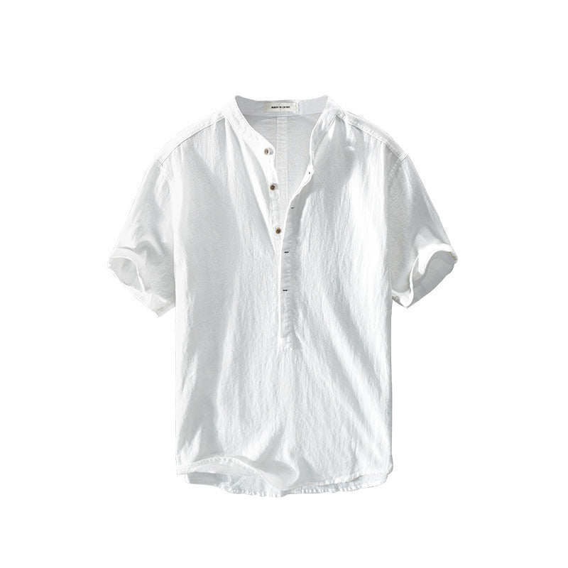 Classic Men's Cotton Casual Shirt - Comfortable Everyday Button-Down
