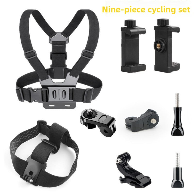 Action Camera Chest Mount - Sports Recording Harness Set