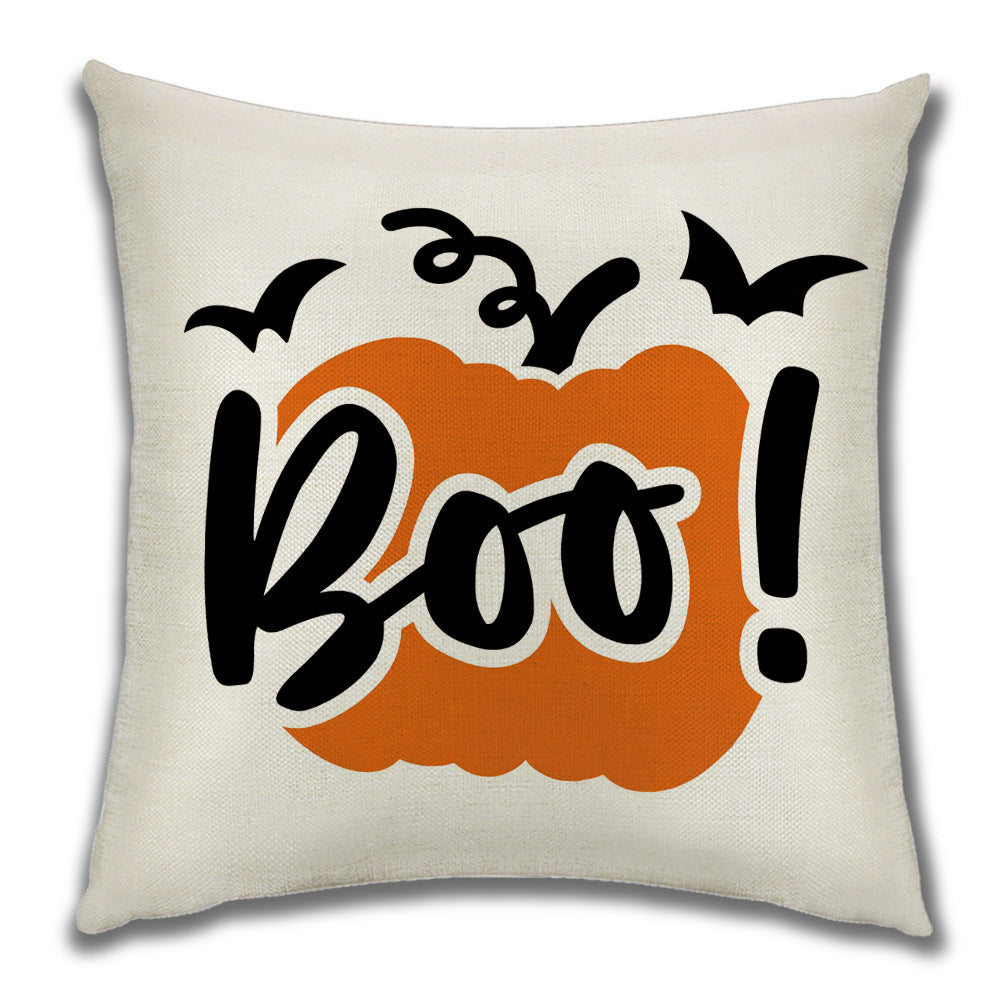 Cartoon Pumpkin Castle Sofa Cushion Cushion Pillowcase