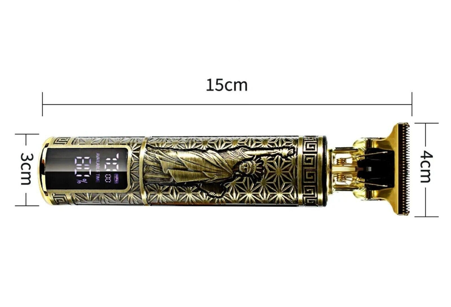 Beard Trimmer Hair Clippers Cordless Hair Cutting Kit Barber Shaving Machine For Men USB Rechargeable 1 PCS