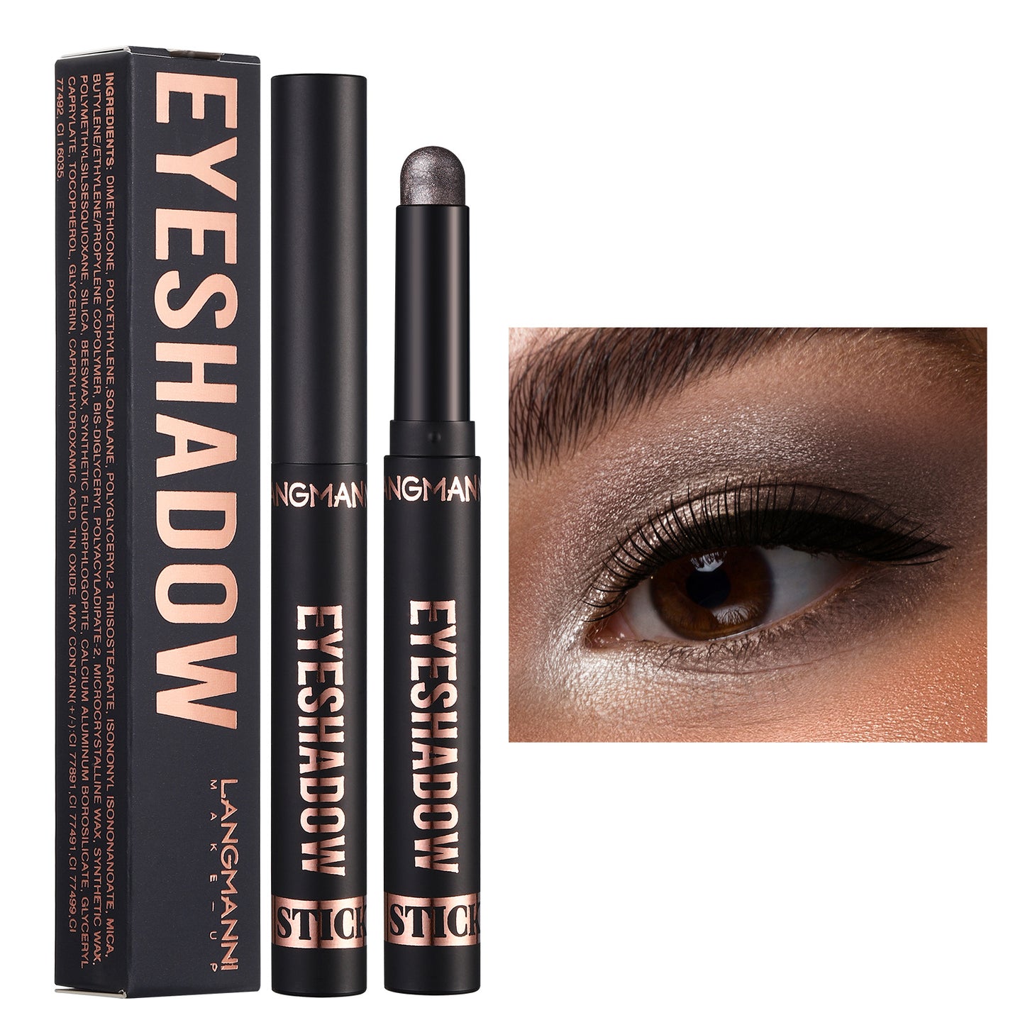 Shimmer Eyeshadow Stick - Easy-Apply Glitter Eyeshadow Stick 24 Shades Available