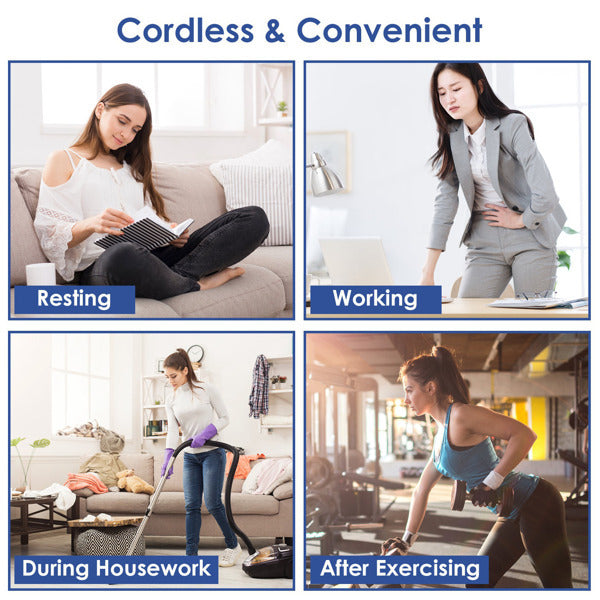 Lower Back Massager Heating Pad Cordless Heating Pad