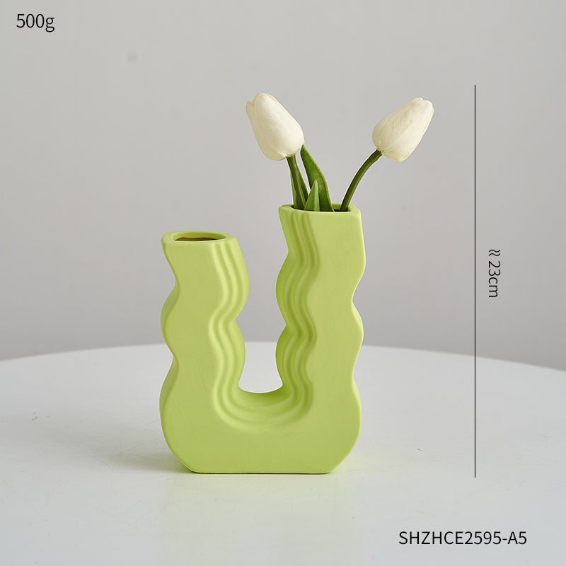 Premium Ins Vase Decoration - Modern Simple Home Centerpiece