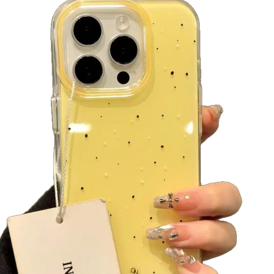 Artistic Paint Splash iPhone Case - Creative Design Protection