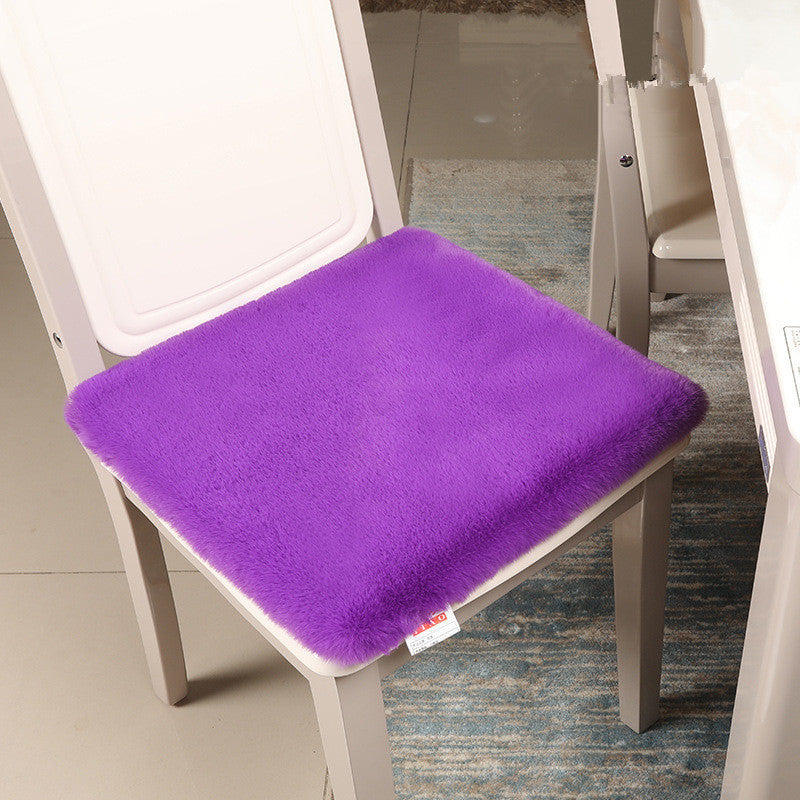 Thickened Warm Plush Car Sofa Cushion