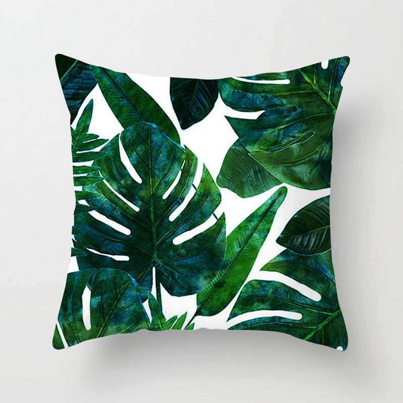 Printed Pillowcase Car Cushion Cover - Decorative Throw Pillow for Vehicle and Home