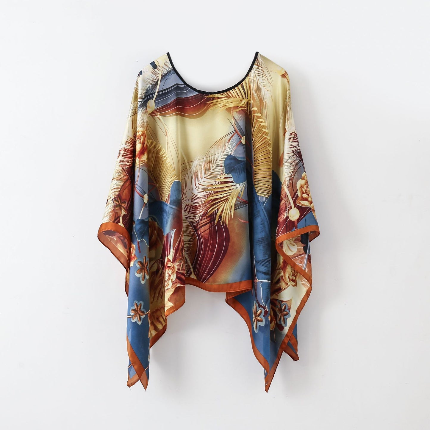 Pullover Shawl Outerwear Cover-up - Multifunctional Scarf Wrap