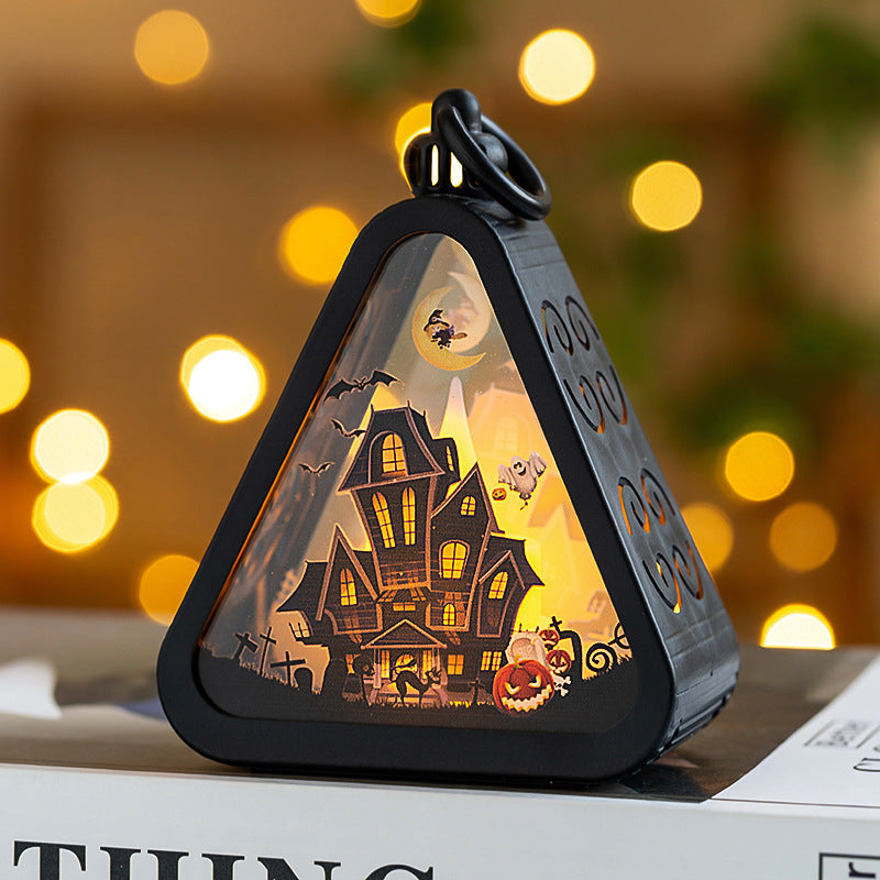 Halloween Portable Pumpkin Lamp - Layout Props Decoration