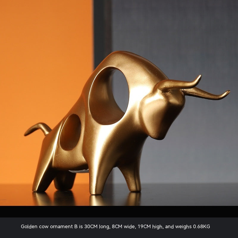 Premium European Style Resin Sculpture - Confident Pose Home Decoration