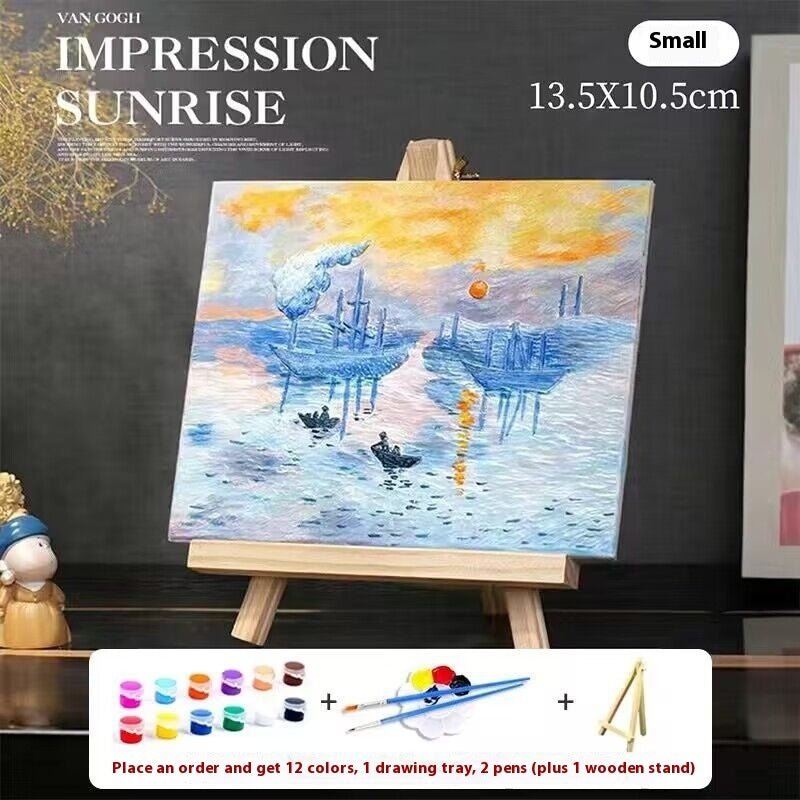 Three-dimensional Relief Plaster Decorative Painting Handmade Diy Series