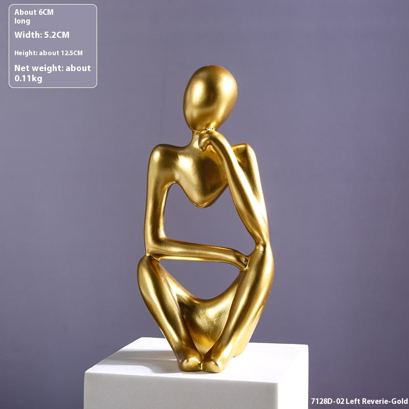 Premium Mini Abstract Home Ornament - Modern Entrance Decoration