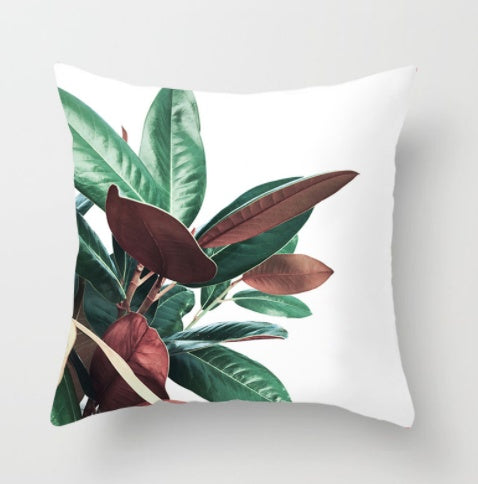 Printed Pillowcase Car Cushion Cover - Decorative Throw Pillow for Vehicle and Home