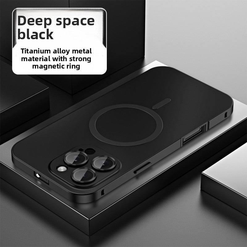 Aluminum Alloy iPhone Case - Premium Glass Lens Protection