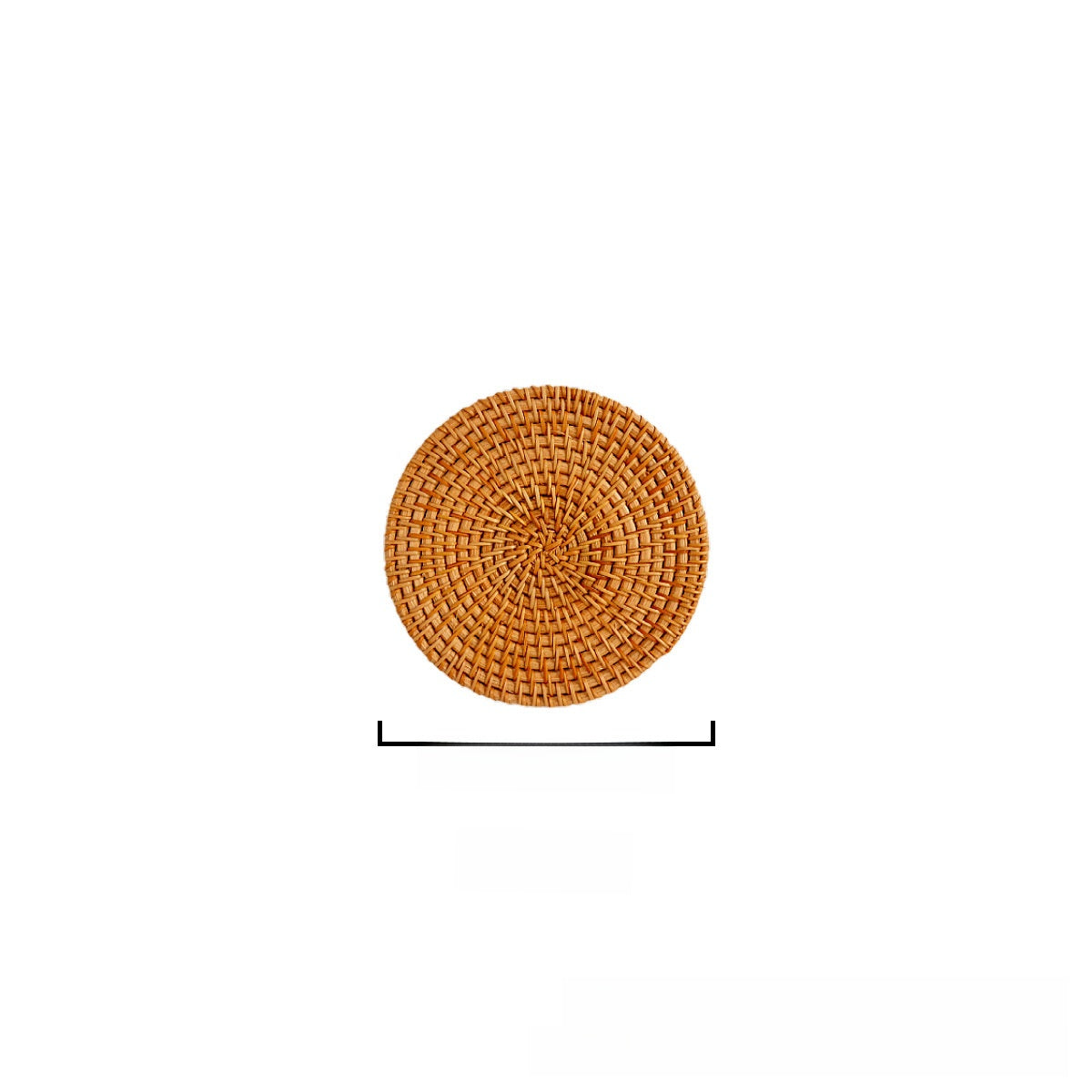 Eco-Friendly Woven Coasters - Natural Autumn Vine Material Set