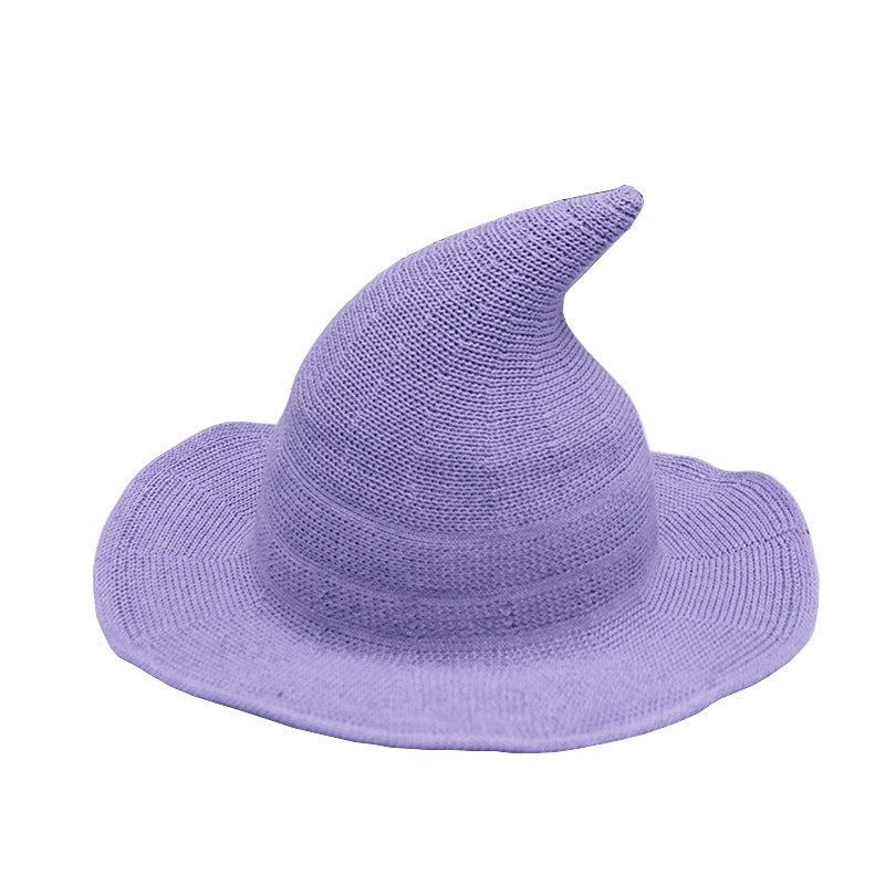 Halloween Wool Wizard Hat - European American Style Costume Accessory