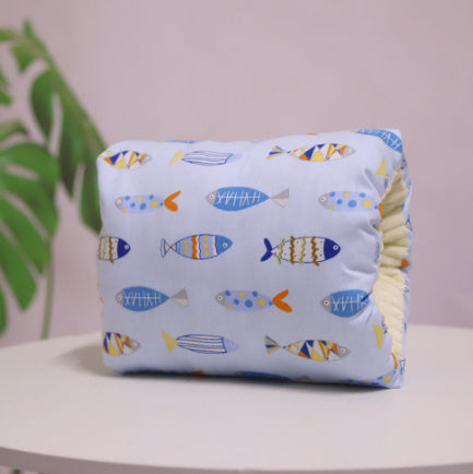 Adjustable Nursing Arm Pillow - Cotton Breastfeeding Support Cushion & Arm Pad