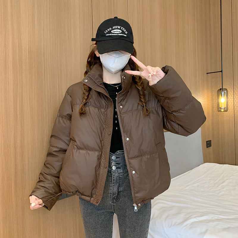 Men's Fashionable Padded Short Cotton Jacket