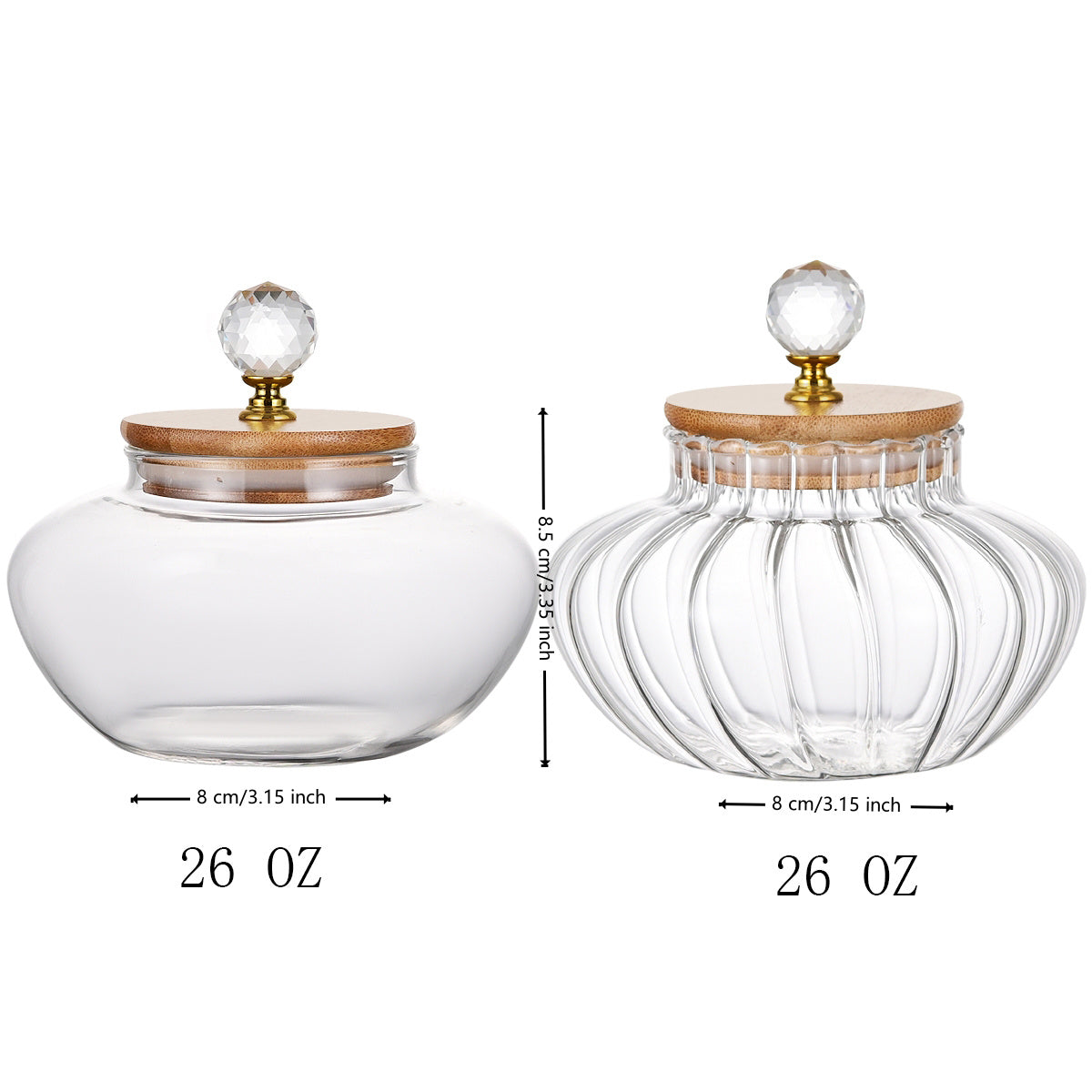Borosilicate Glass Storage Jar - Sealed Coffee & Kitchen Container