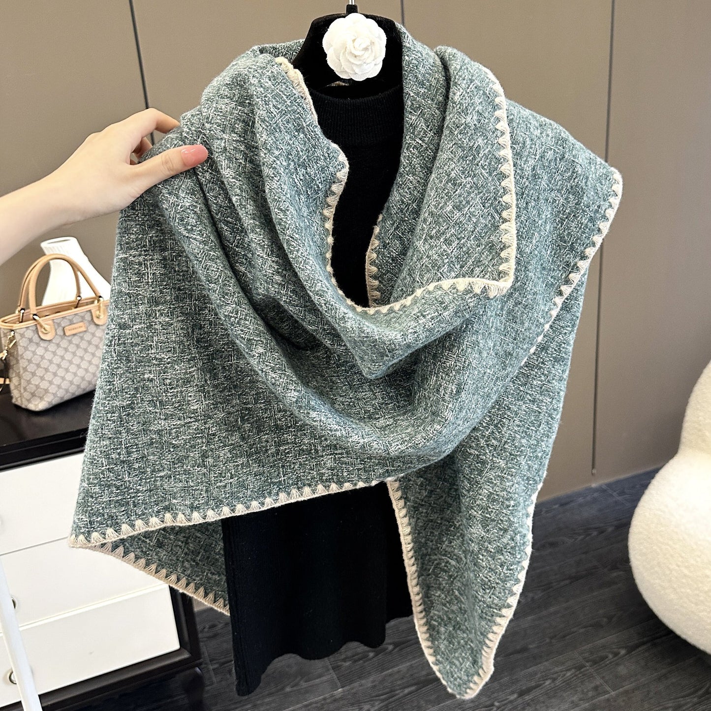 Affordable Luxury Fashion Scarf - Outdoor Autumn & Winter Wind Protection