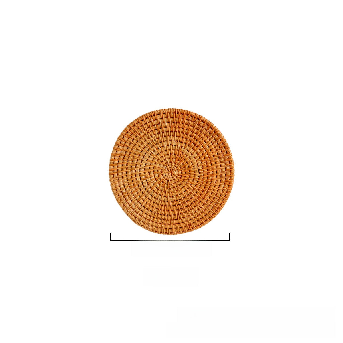 Eco-Friendly Woven Coasters - Natural Autumn Vine Material Set