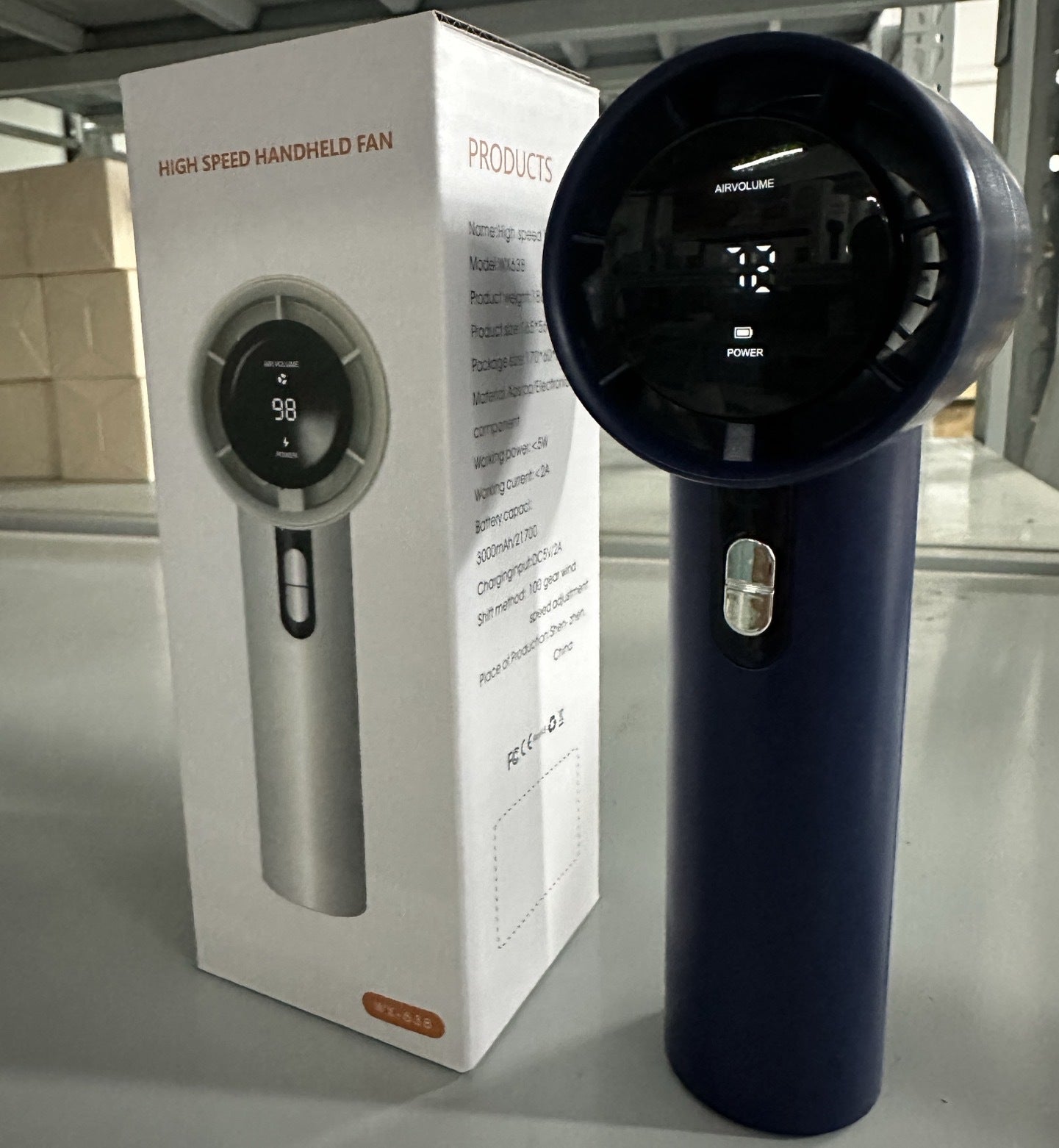 Compact Personal Fan - Portable Mini Cooling Device