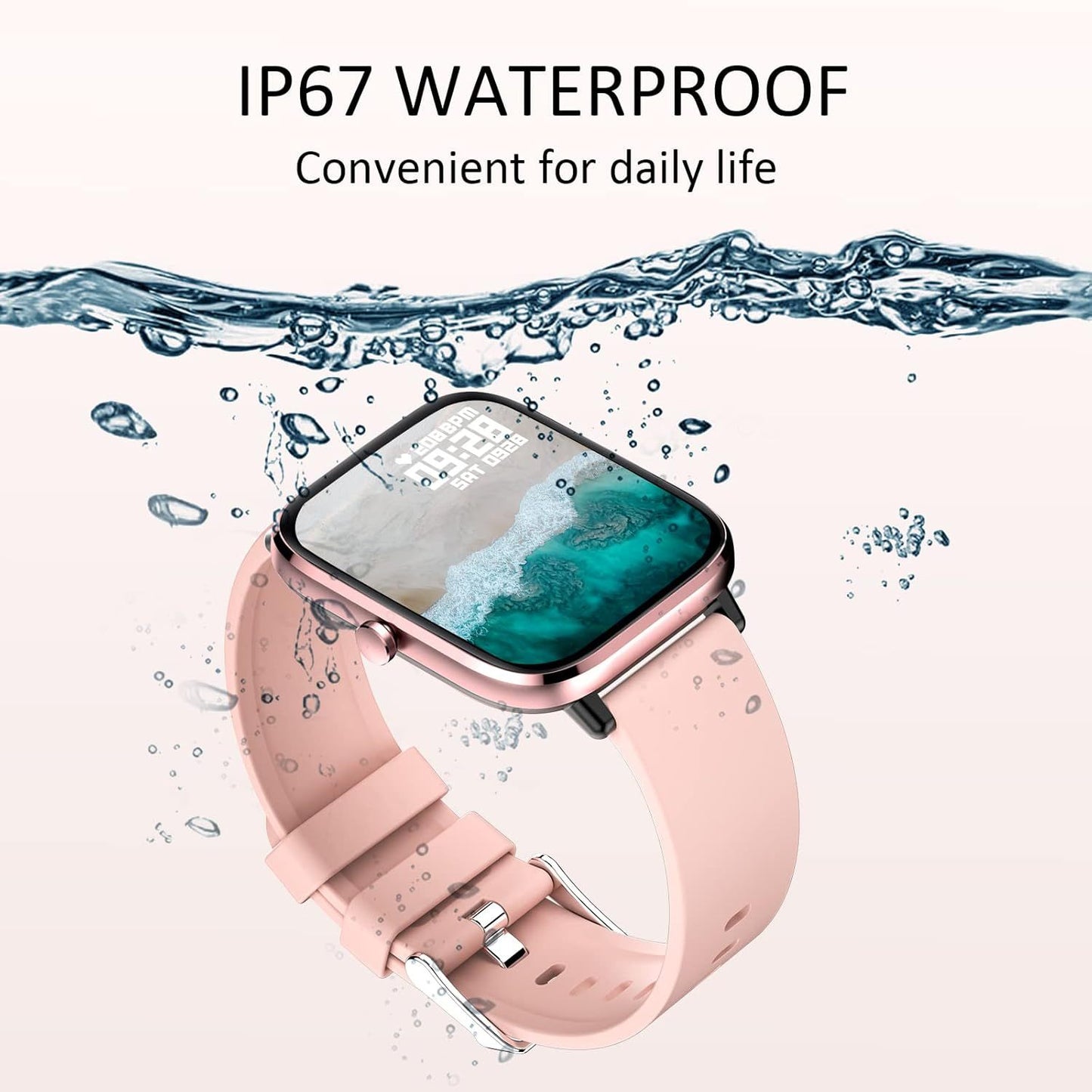 New Smartwatches Now On Sale, Featuring Message Alerts, Call Answering, Health Monitoring, Activity Tracking, Notification Reminders, And Fitness Functions.