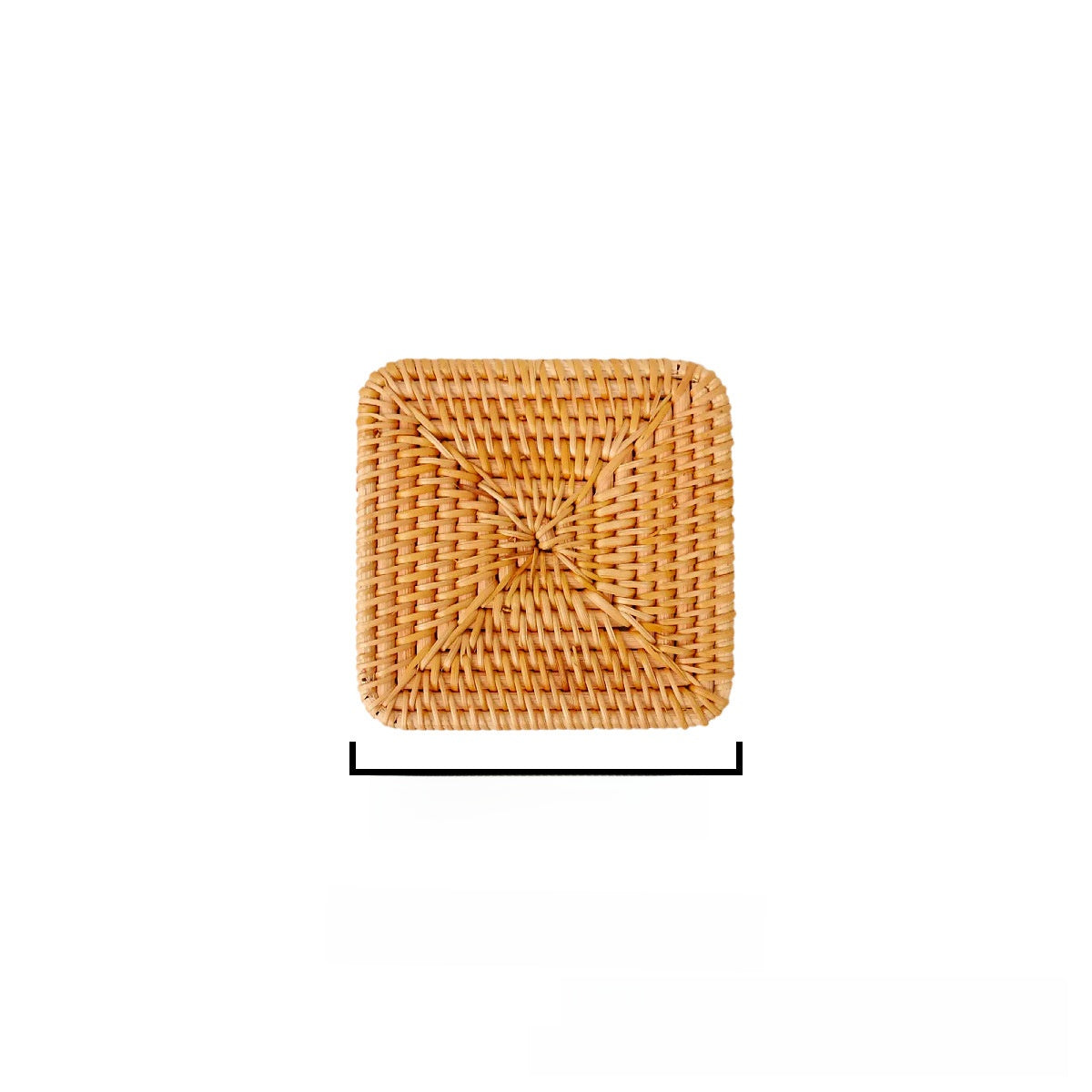 Eco-Friendly Woven Coasters - Natural Autumn Vine Material Set