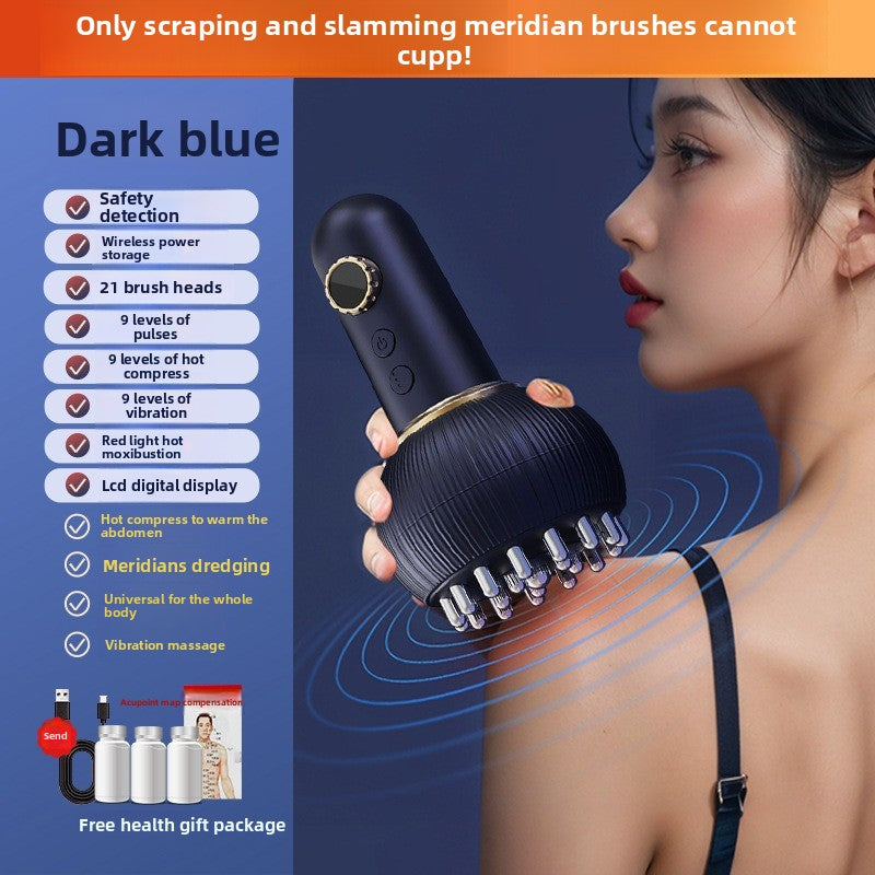 Professional Cupping Therapy Set - Traditional Chinese Medicine Vacuum Suction Cups with Essential Oils