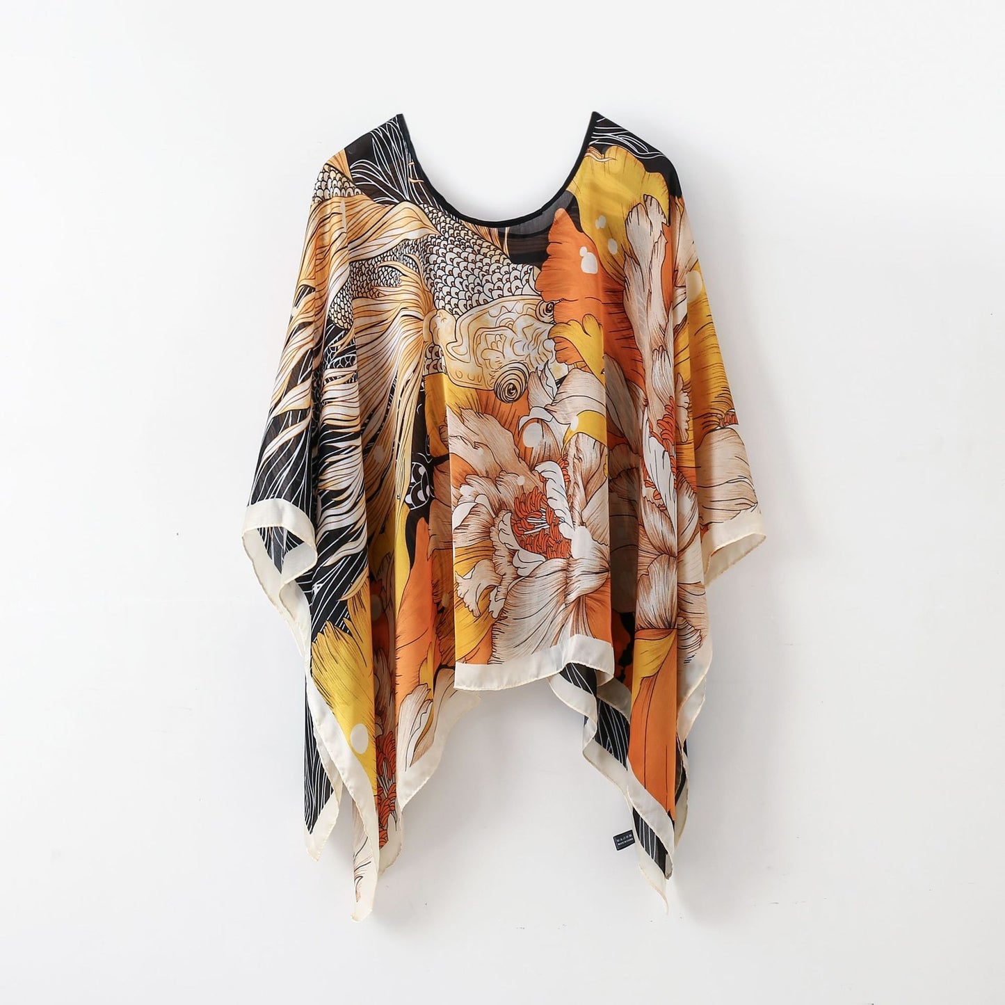 Pullover Shawl Outerwear Cover-up - Multifunctional Scarf Wrap