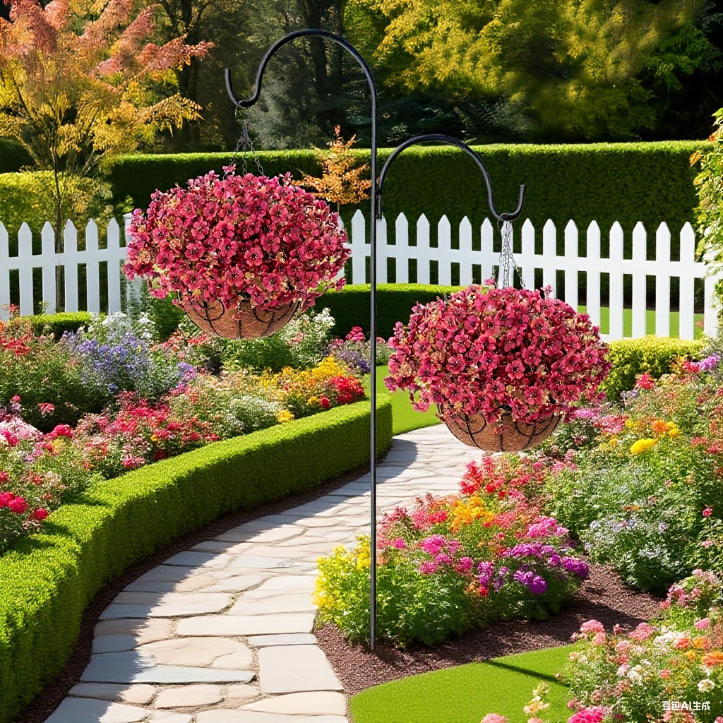 Bionic Flowers And Plants, Autumn Red, Orange, Yellow, Mixed Colors.