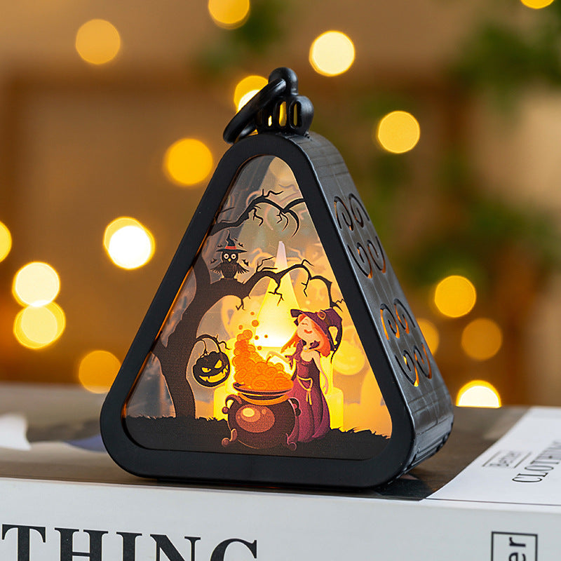 Halloween Portable Pumpkin Lamp - Layout Props Decoration