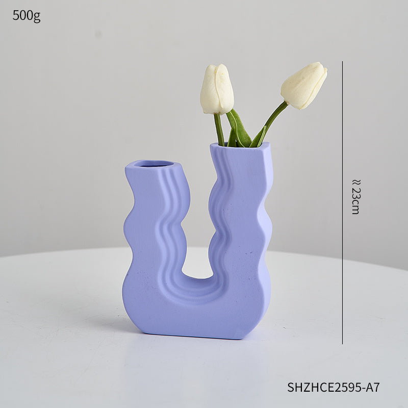 Premium Ins Vase Decoration - Modern Simple Home Centerpiece