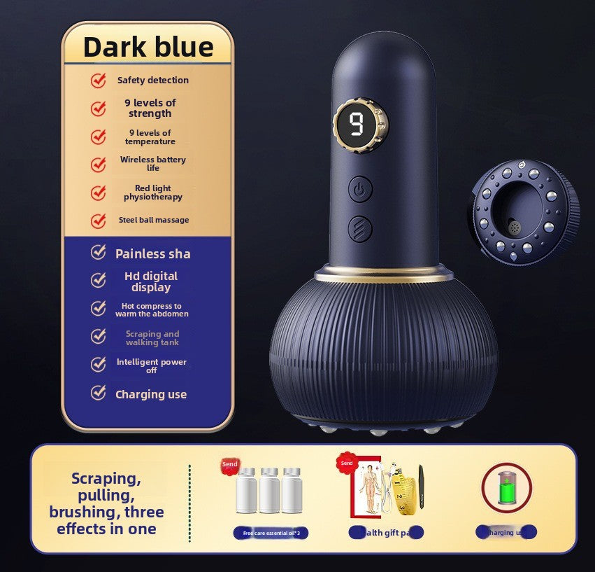 Professional Cupping Therapy Set - Traditional Chinese Medicine Vacuum Suction Cups with Essential Oils