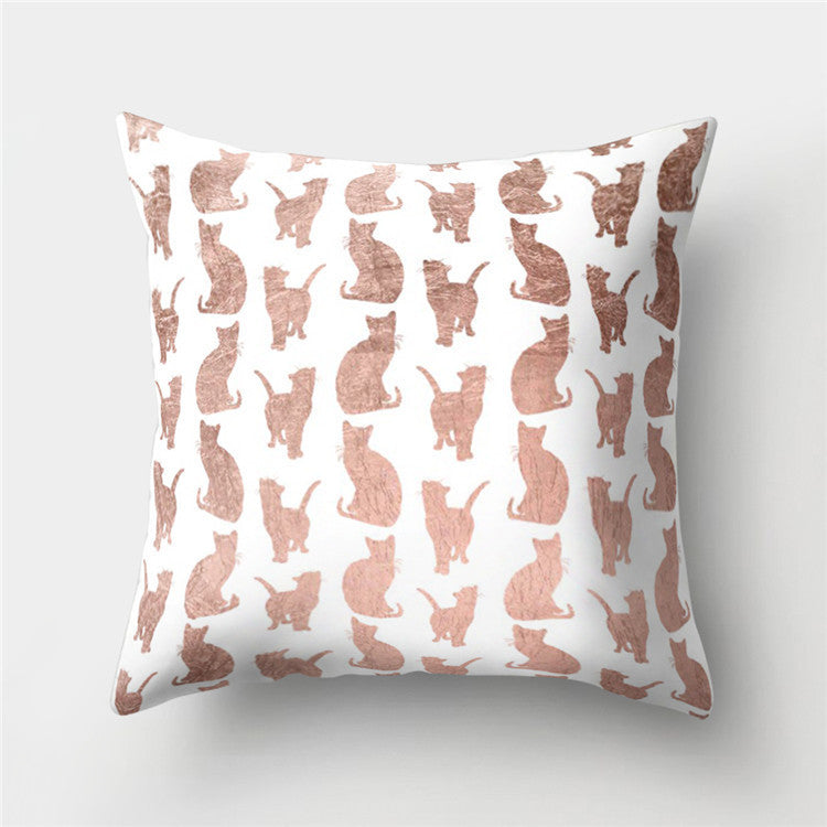 Leather Velvet Pillowcase Sofa Cushion Cover - Luxury Textured Throw Pillow for Home
