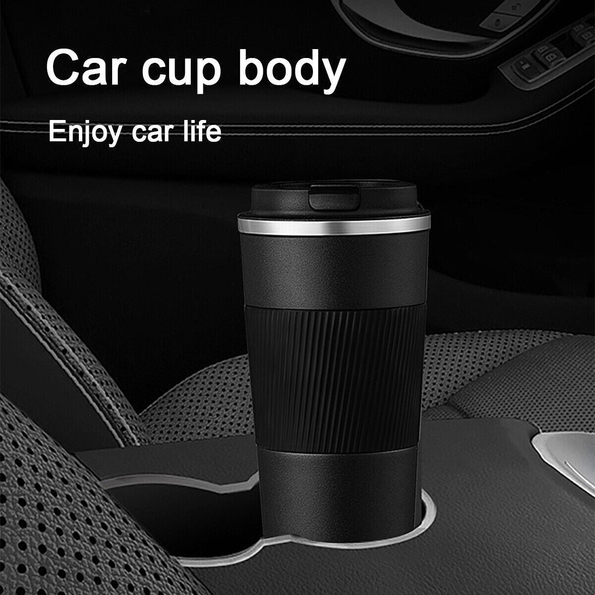 Insulated Travel Coffee Mug - 510ml Leak-Proof Stainless Steel Thermal Flask
