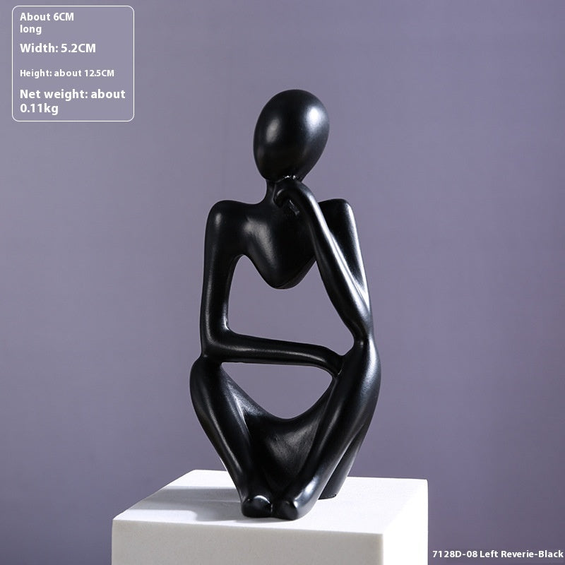 Premium Mini Abstract Home Ornament - Modern Entrance Decoration