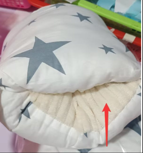 Adjustable Nursing Arm Pillow - Cotton Breastfeeding Support Cushion & Arm Pad