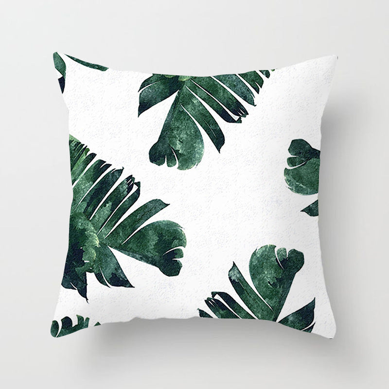 Printed Pillowcase Car Cushion Cover - Decorative Throw Pillow for Vehicle and Home
