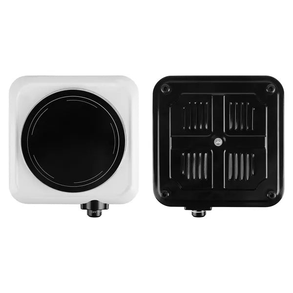 1200W Electric Infrared Single Burner Portable Heating Hot Plate Stove Countertop RV Hotplate With 7.5' Glass Cooktop Stepless Temperature Adjustments For Home RV Camp