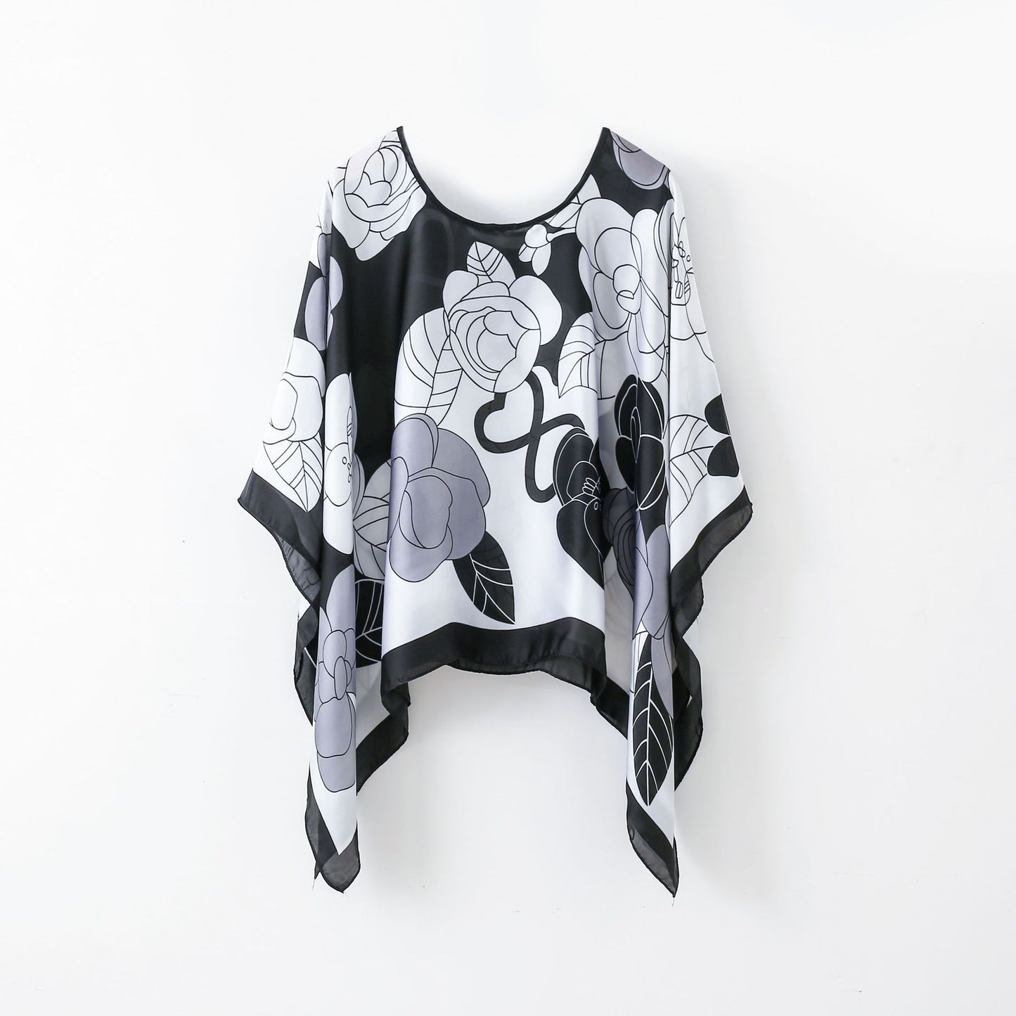 Pullover Shawl Outerwear Cover-up - Multifunctional Scarf Wrap