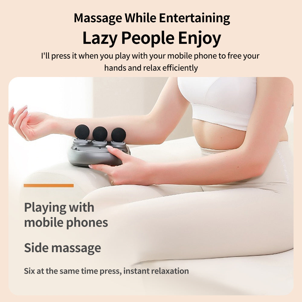 Trending 6-Head Smart Massager Heating Adjustable Intensity For Ultimate Relaxation