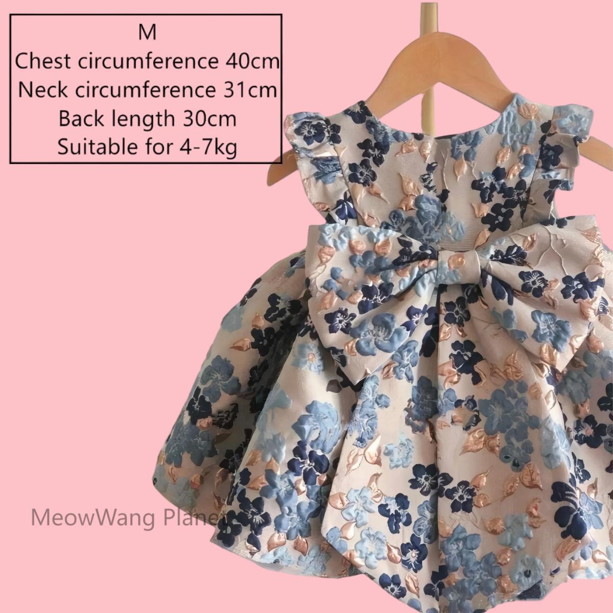 Dog Cat Clothes Pet Apparel Summer Floral Princess Dress For Small Dogs Cats New Season Lightweight Pet Apparel Cute Breathable Strappy Sundress Luxury Pet Gift For Cats Dogs