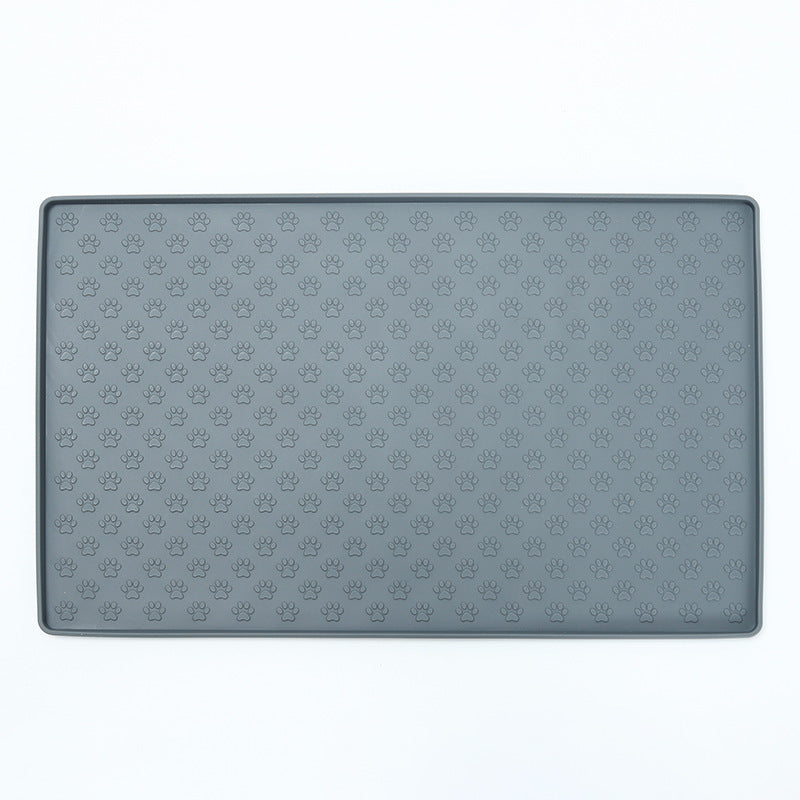 Waterproof Silicone Pet Mat - Easy Clean Dog and Cat Food Placemat for Bowls
