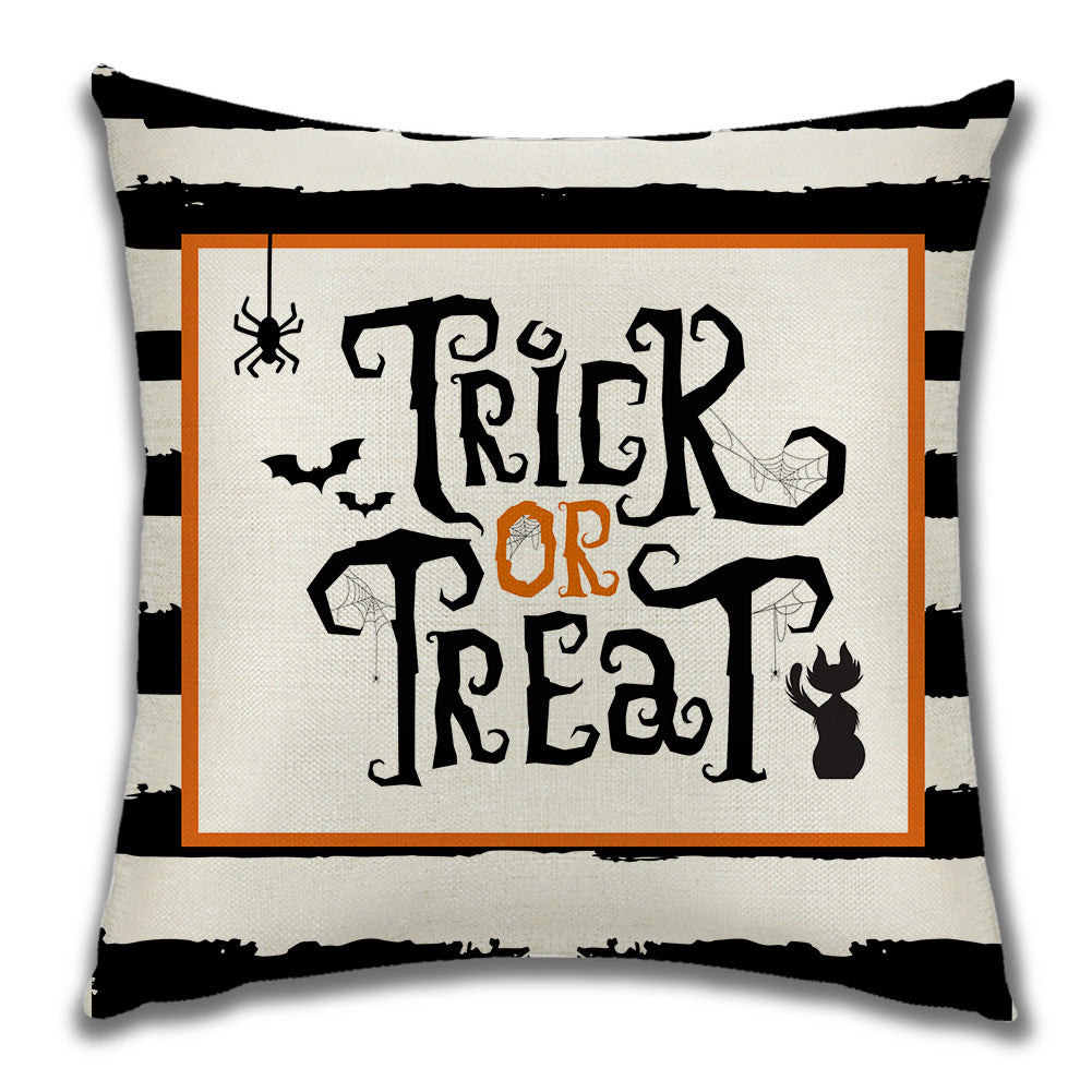 Cartoon Pumpkin Castle Sofa Cushion Cushion Pillowcase