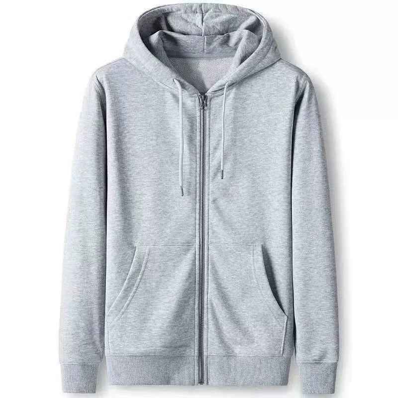 Autumn And Winter Sweater Hoodie Men's Solid Color Top