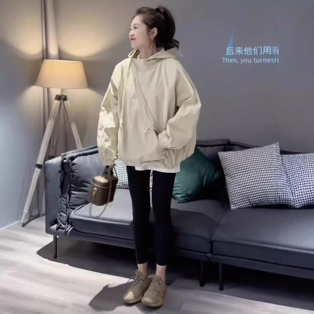 Women's Thin Breathable Outdoor Jacket - Classic Style Windbreaker